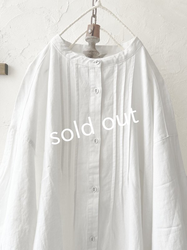 画像3: Branch m'/タックシャツチュニック・オフ (3)