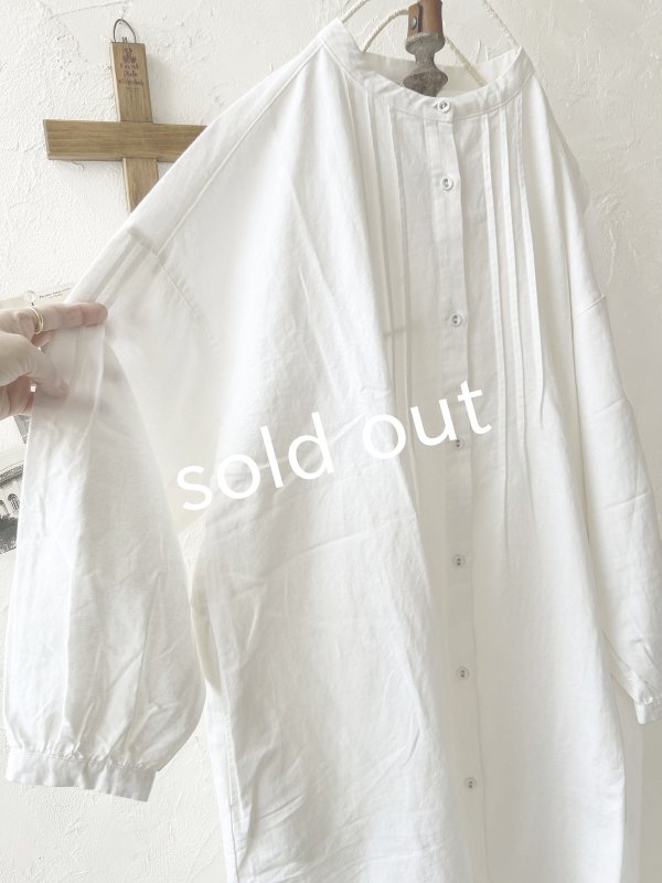 画像8: Branch m'/タックシャツチュニック・オフ (8)