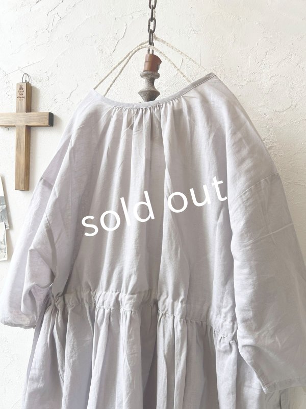 画像6: Branch m'/ドロスト羽織ワンピース・ラベンダー (6)