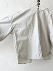 画像7: seasew.／タイプライターワッシャー長袖シャツ・ライトベージュ (7)