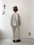 画像13: seasew.／コットンヘンプタックパンツ・ベージュ (13)