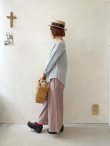 画像13: seasew.／ワッシャータックワイドパンツ・ピンク (13)