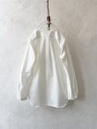 画像7: seasew.／高密度ツイルノーカラーシャツ・オフ (7)