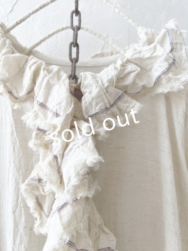 画像3: MARCHE' DE SOEUR／フローフリルワンピース・アイボリー (3)