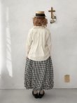 画像12: MARCHE' DE SOEUR／フローフリルタイトブラウス・ブルー (12)