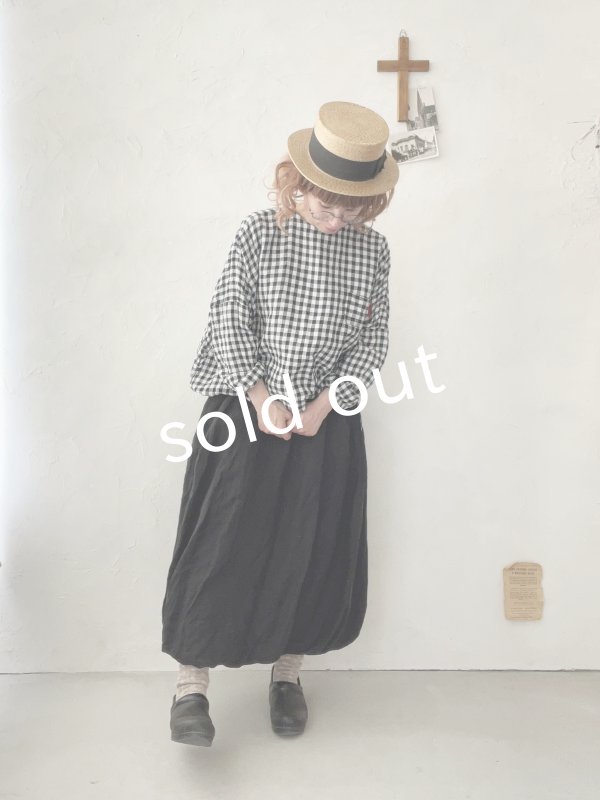 画像10: MARCHE' DE SOEUR／バルーンスカート・ブラック (10)