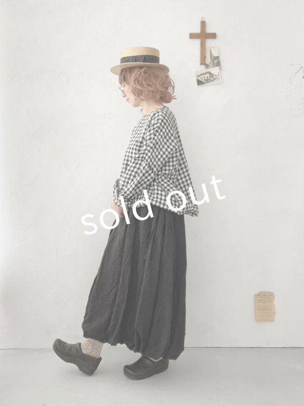 画像11: MARCHE' DE SOEUR／バルーンスカート・ブラック (11)