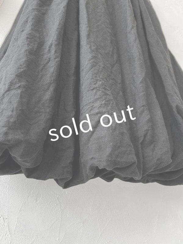 画像4: MARCHE' DE SOEUR／バルーンスカート・ブラック (4)