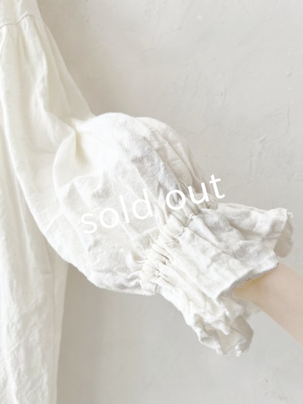 画像5: MARCHE' DE SOEUR／ラッフル襟のワンピース・オフ (5)