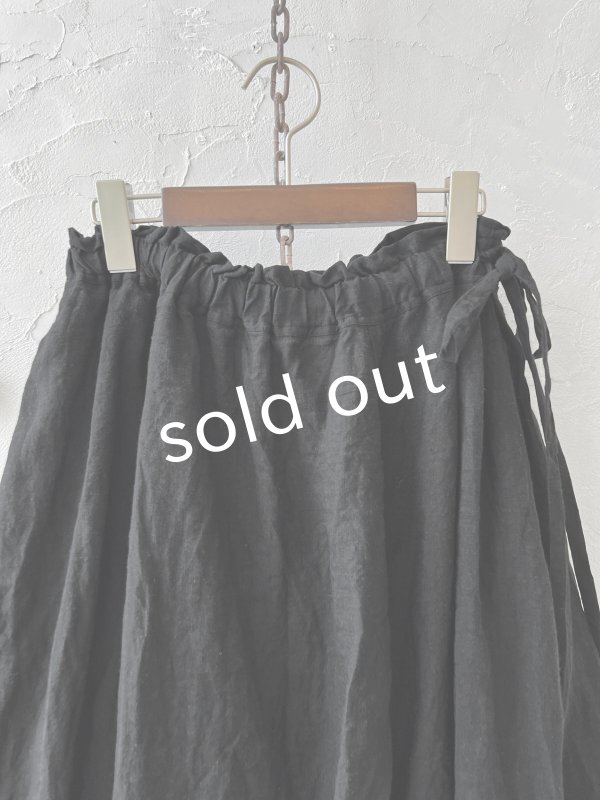 画像2: MARCHE' DE SOEUR／バルーンスカート・ブラック (2)