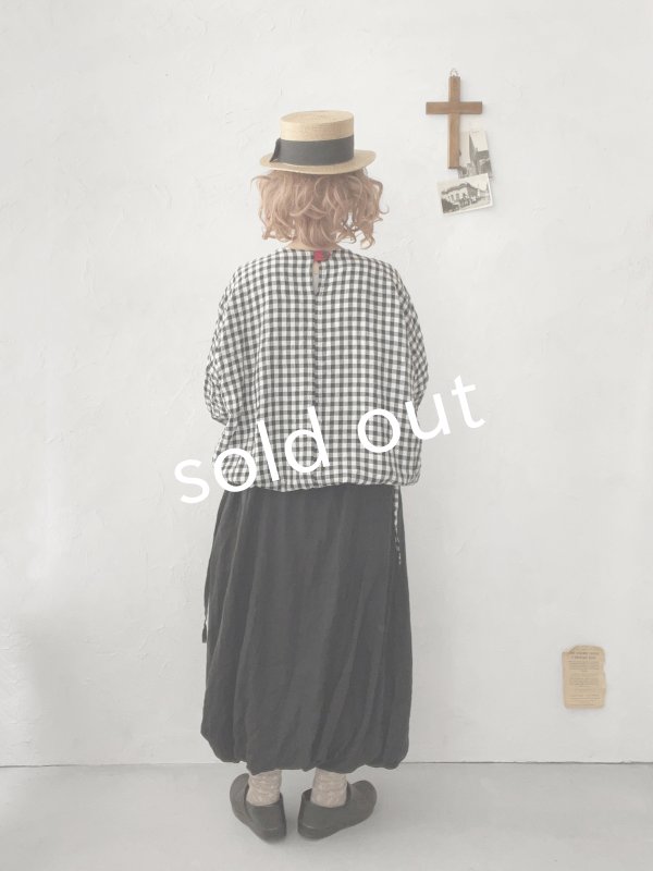 画像12: MARCHE' DE SOEUR／バルーンスカート・ブラック (12)