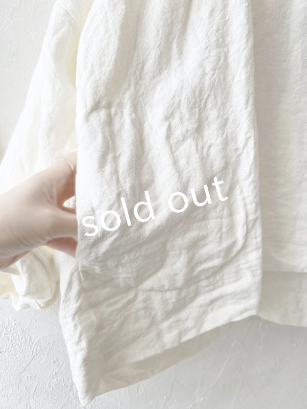 画像5: MARCHE' DE SOEUR／リネンプルオーバー・オフ (5)