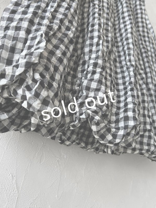 画像5: MARCHE' DE SOEUR／バルーンスカート・ギンガム (5)