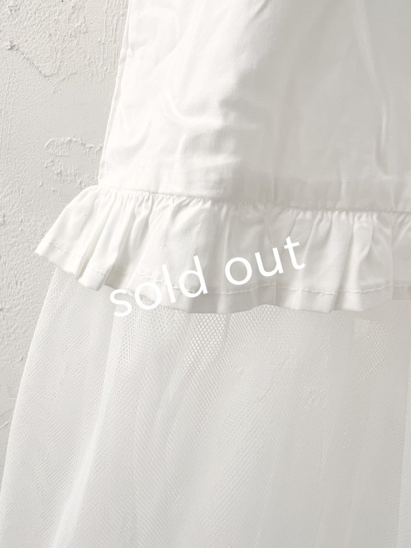 画像9: manoamano/チュールレースペチパンツ・オフ (9)