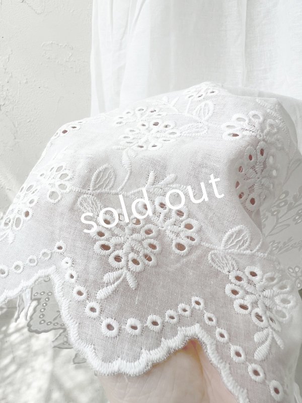 画像8: manoamano/スカラップレースペチコートキャミ (8)