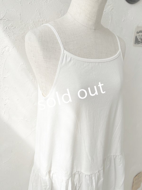 画像4: manoamano/スカラップレースペチコートキャミ (4)