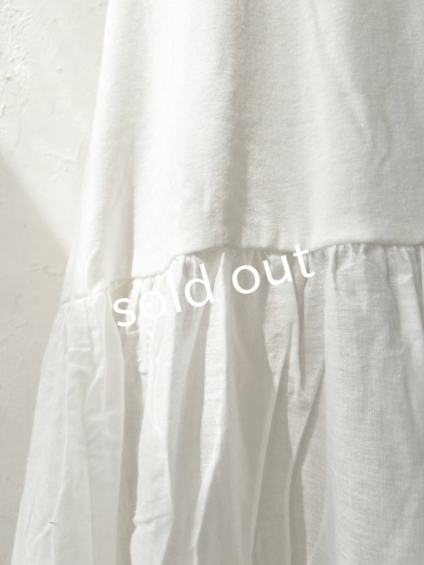 画像6: manoamano/スカラップレースペチコートキャミ (6)