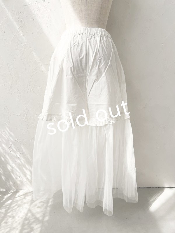 画像8: manoamano/チュールレースペチパンツ・オフ (8)