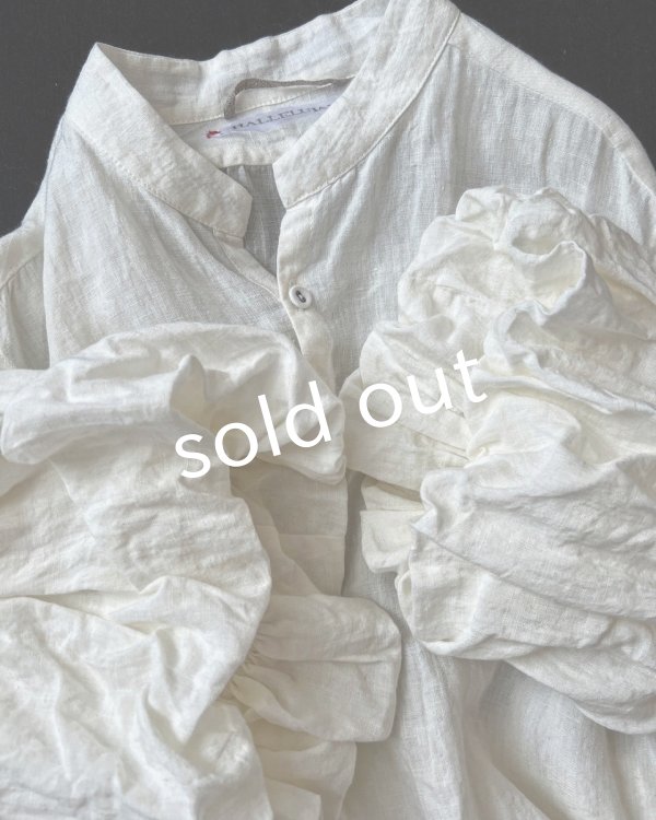 画像5: HALLELUJAH／11, Edwardian Chemise エドワーディアン ブラウス・Off-white  (5)