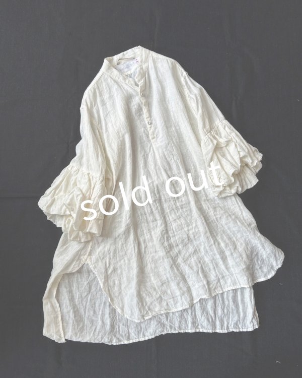 画像3: HALLELUJAH／11, Edwardian Chemise エドワーディアン ブラウス・Off-white  (3)