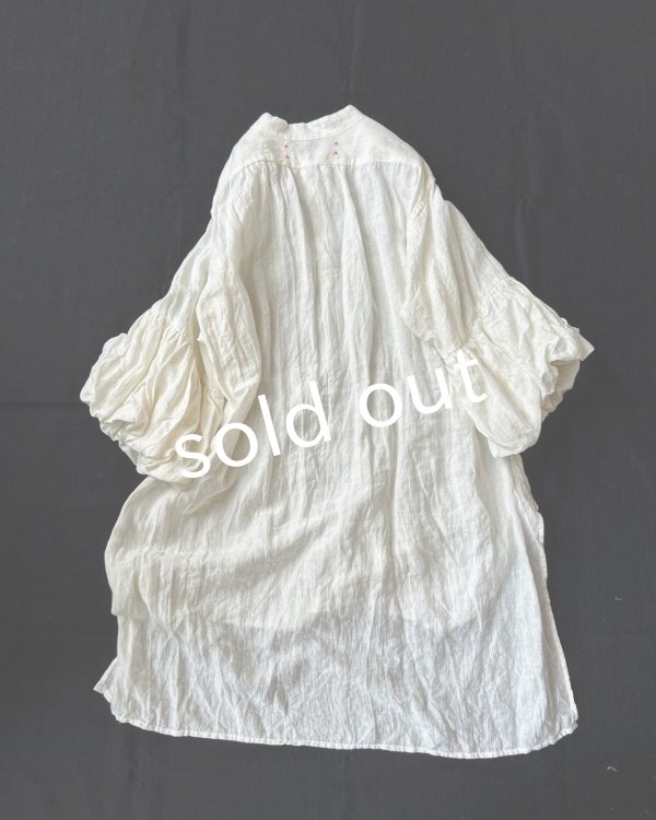 画像7: HALLELUJAH／11, Edwardian Chemise エドワーディアン ブラウス・Off-white  (7)