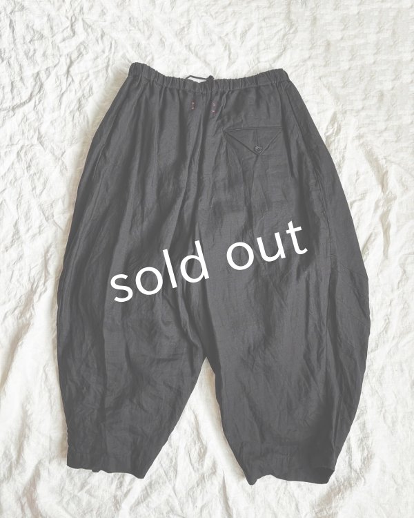 画像17: HALLELUJAH/4.Pantalon faun パン パンタロン・Black  (17)