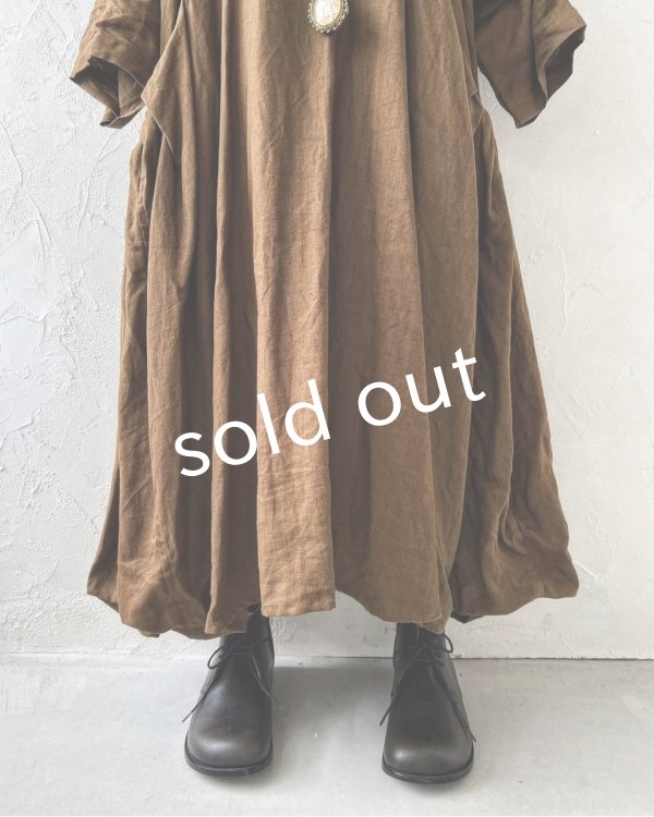 画像10: HALLELUJAH/2.Acolyte Robe 侍者のローブ・柿渋 (10)