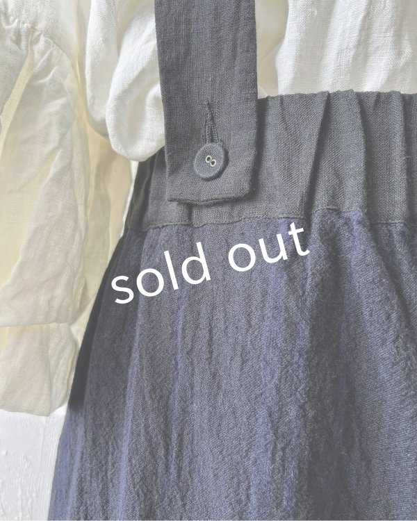 画像5: HALLELUJAH/12.Victorian Pantalon ヴィクトリアンパンタロン・navy stripe (5)