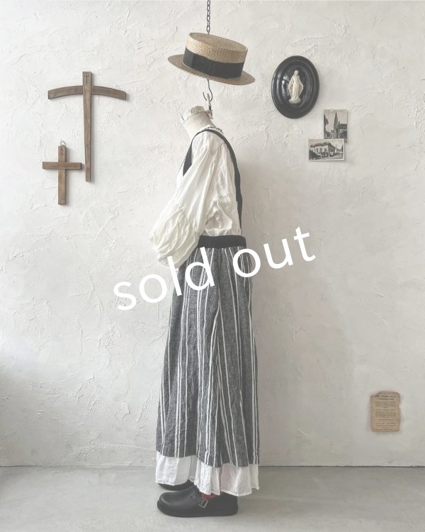 画像9: HALLELUJAH／12.Victorian Pantalon ヴィクトリアンパンタロン・Gray stripe (9)