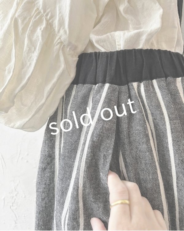 画像12: HALLELUJAH／12.Victorian Pantalon ヴィクトリアンパンタロン・Gray stripe (12)