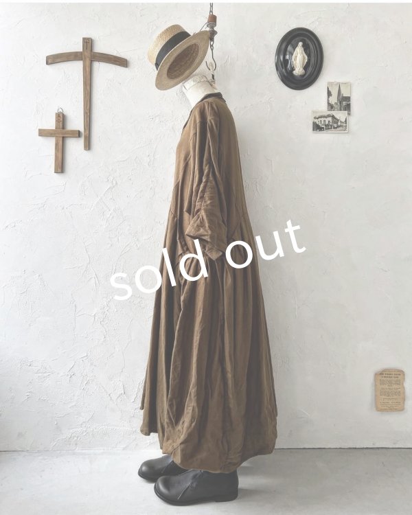 画像16: HALLELUJAH/2.Acolyte Robe 侍者のローブ・柿渋 (16)