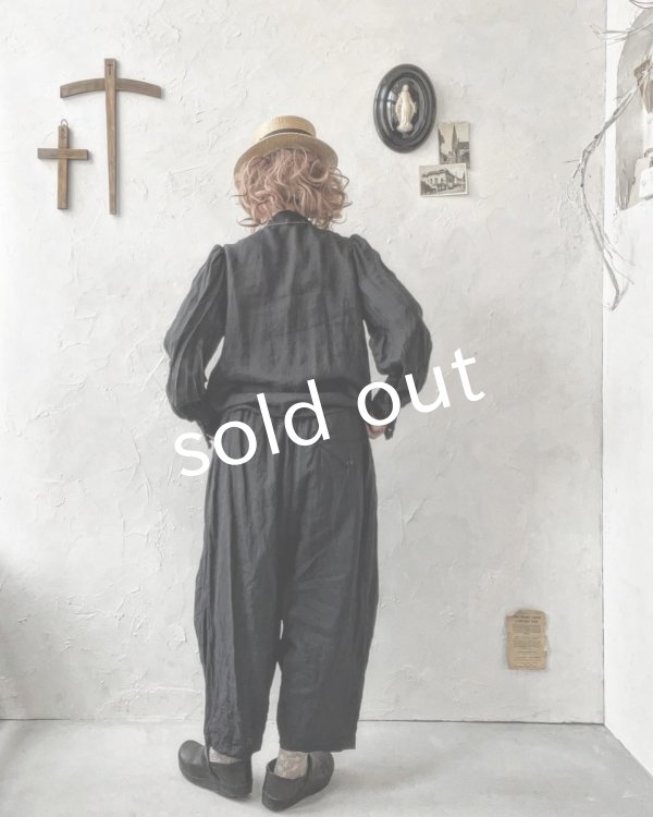 画像22: HALLELUJAH／2.Chimise a Dentelle レースブラウス・black (22)