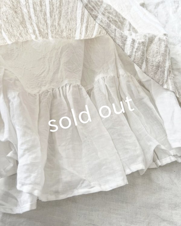 画像9: HALLELUJAH／12.Victorian Pantalon ヴィクトリアンパンタロン・flax stripe (9)