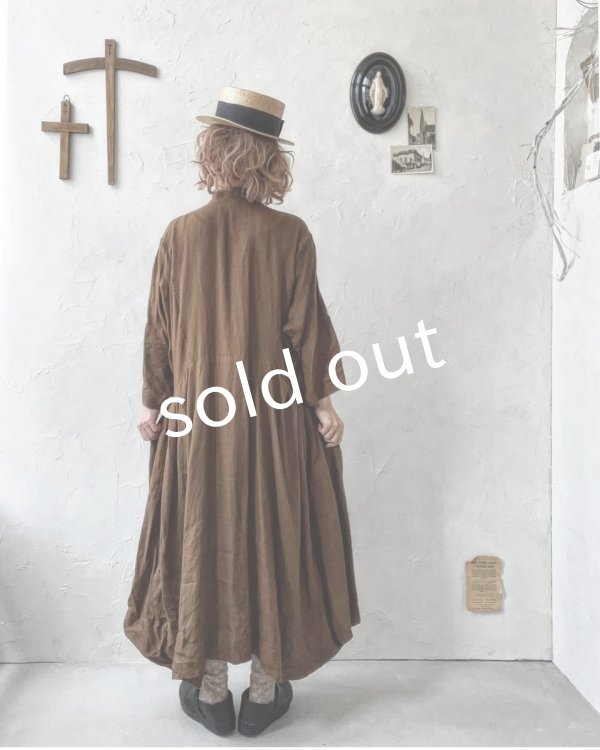 画像19: HALLELUJAH/2.Acolyte Robe 侍者のローブ・柿渋 (19)