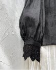画像8: HALLELUJAH／2.Chimise a Dentelle レースブラウス・black (8)