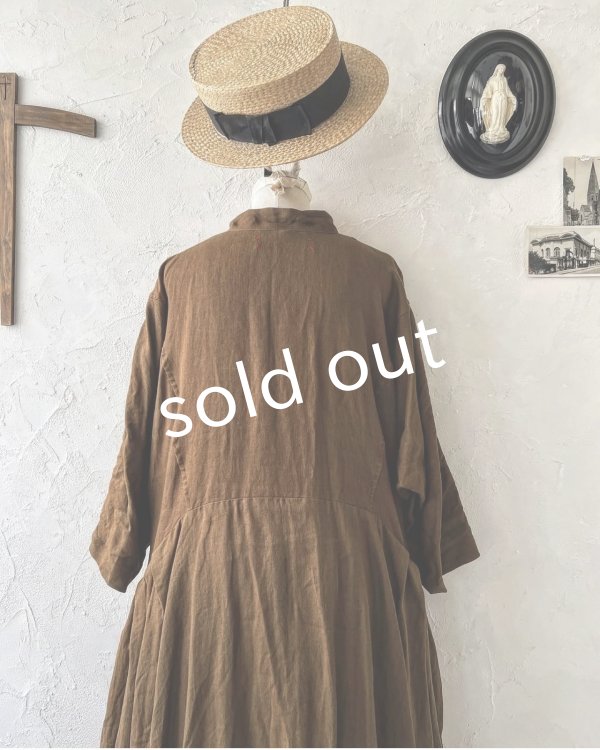 画像14: HALLELUJAH/2.Acolyte Robe 侍者のローブ・柿渋 (14)