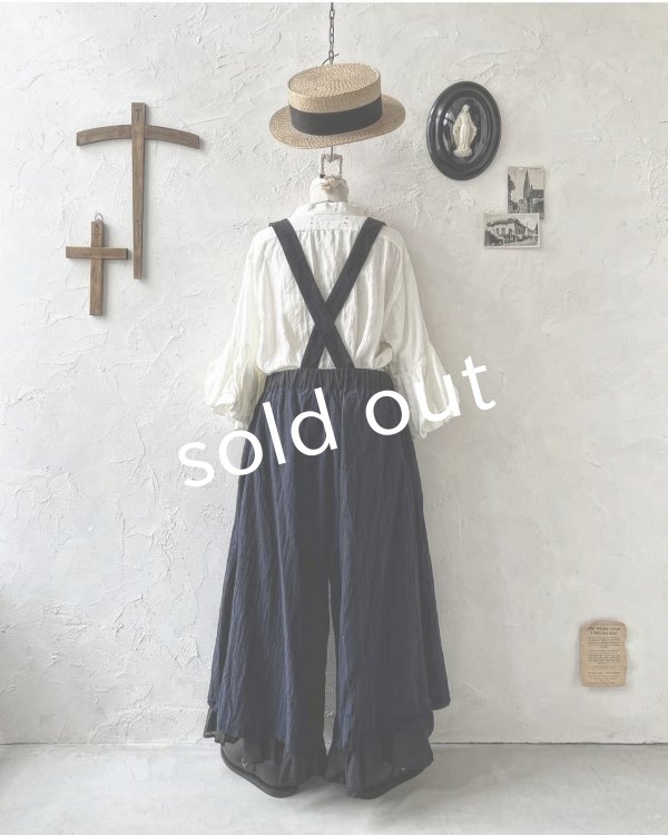 画像9: HALLELUJAH/12.Victorian Pantalon ヴィクトリアンパンタロン・navy stripe (9)