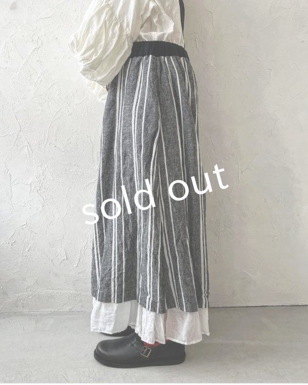 画像10: HALLELUJAH／12.Victorian Pantalon ヴィクトリアンパンタロン・Gray stripe (10)