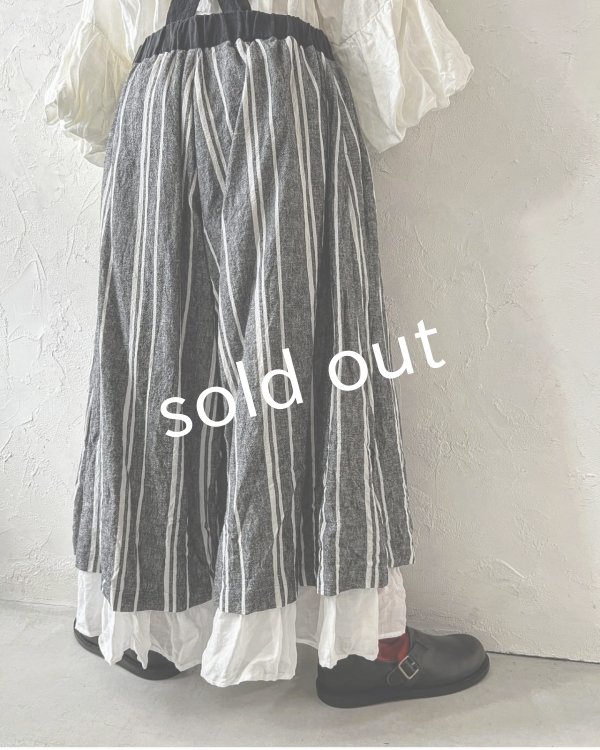 画像13: HALLELUJAH／12.Victorian Pantalon ヴィクトリアンパンタロン・Gray stripe (13)