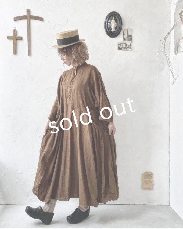 画像20: HALLELUJAH/2.Acolyte Robe 侍者のローブ・柿渋 (20)