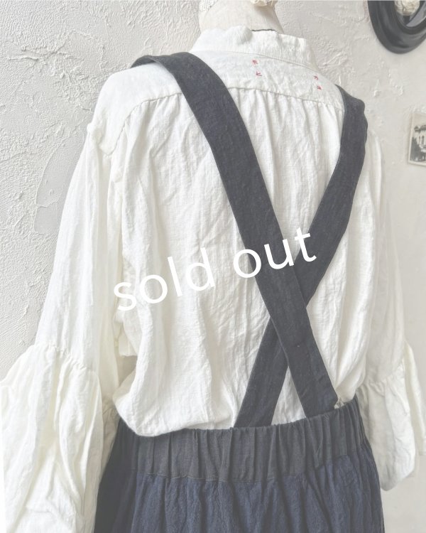 画像10: HALLELUJAH/12.Victorian Pantalon ヴィクトリアンパンタロン・navy stripe (10)