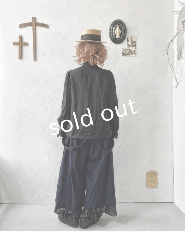 画像19: HALLELUJAH/12.Victorian Pantalon ヴィクトリアンパンタロン・navy stripe (19)