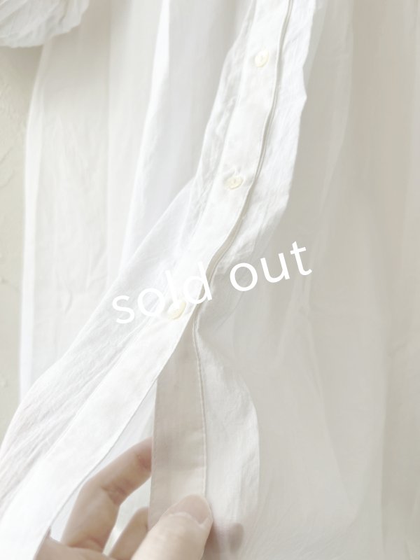 画像4: tegami/ピンタックバルーンのスモックワンピース・オフ (4)