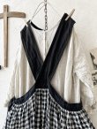 画像8: MARCHE' DE SOEUR／バッククロスワンピース・黒ギンガム (8)