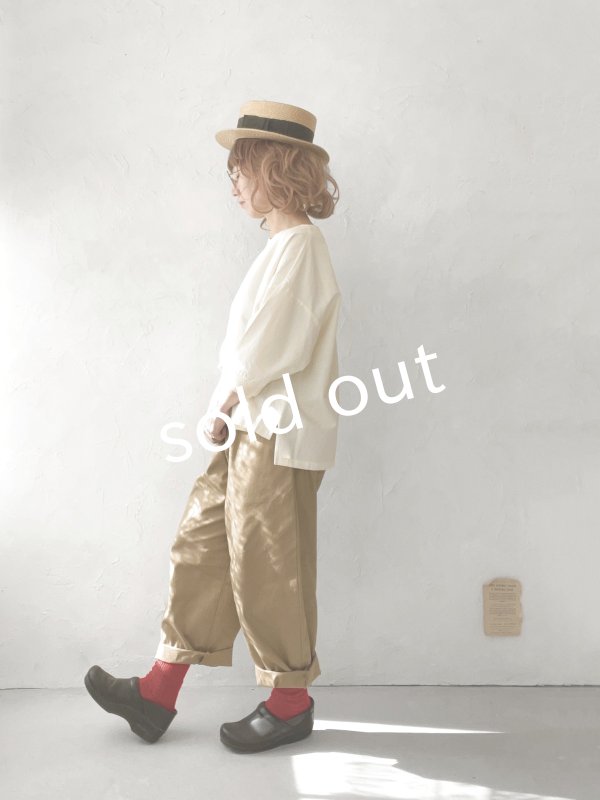 画像9: Bliss Bunch/ワイドプルオーバー・アイボリー (9)