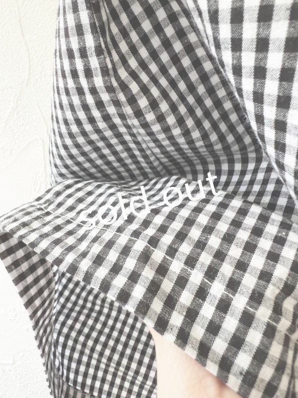 画像7: Bliss Bunch/大きなポケットエプロン・ギンガム (7)