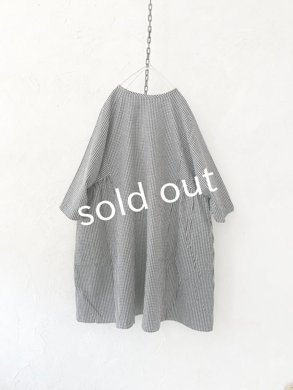 画像8: Bliss Bunch/2wayフレアチュニック・ギンガム (8)