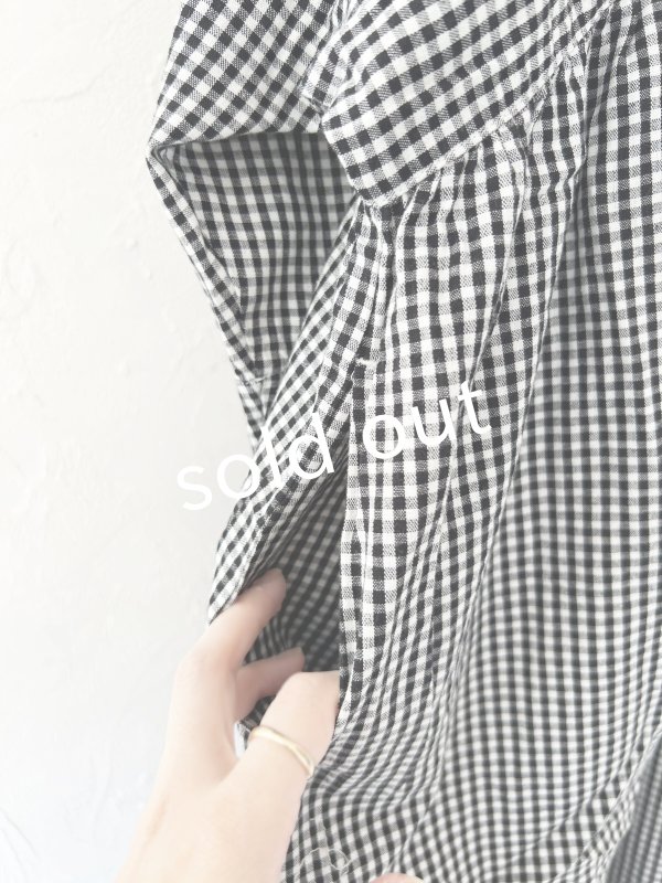 画像7: Bliss Bunch/2wayフレアチュニック・ギンガム (7)