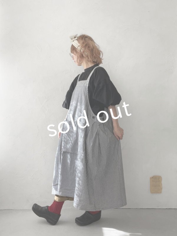画像11: Bliss Bunch/大きなポケットエプロン・ギンガム (11)