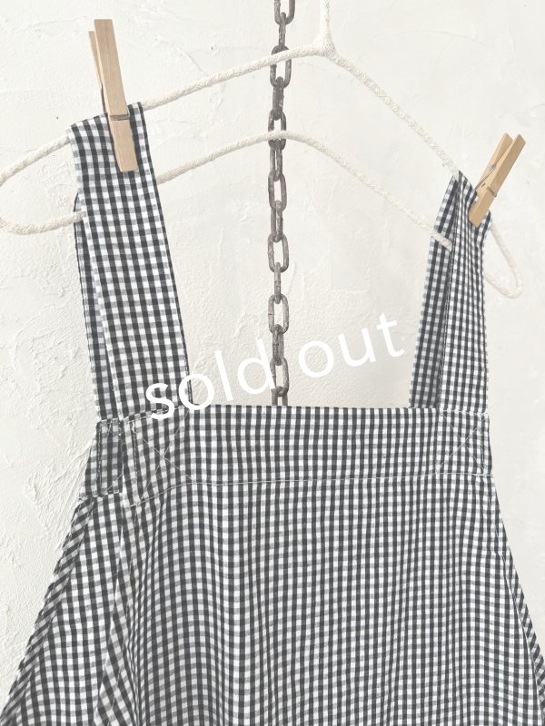 画像3: Bliss Bunch/大きなポケットエプロン・ギンガム (3)